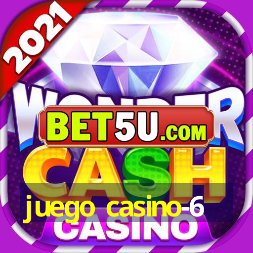 juego casino